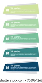 Business infographics tabs template for presentation, education, web design, banner, brochure, flyer