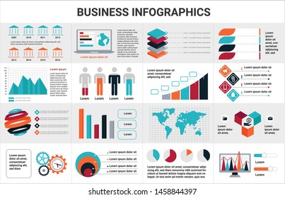 Business Infographics Temaplte , Vector, Illustrator