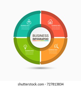 Business Infographics template 