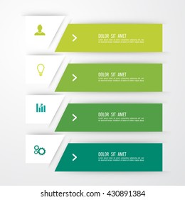 Business infographics template. Vector illustration.