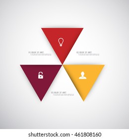 Business infographics template. Vector illustration.