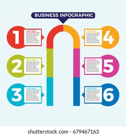 Business infographics Template, Vector illustration EPS 10