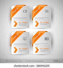 Business infographics template for web design, presentation, education, brochures and flyers.