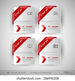 Business infographics template for web design, presentation, education, brochures and flyers.