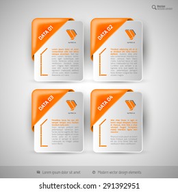 Business infographics template for web design, presentation, education, brochures and flyers.