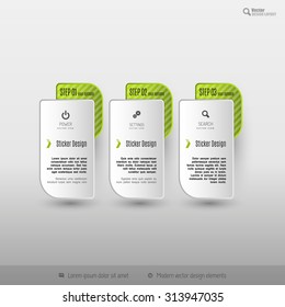 Business infographics template for web design, presentation, education, brochures and flyers.