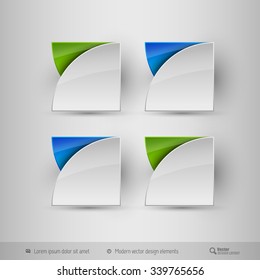 Business infographics template for websites, presentations, education, brochures and flyers. Vector design elements.