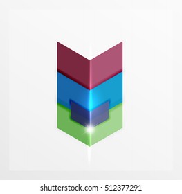 Business infographics templates. For banners, business backgrounds and presentations