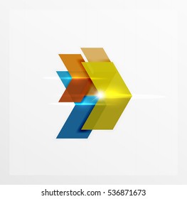 Business infographics templates. For banners, business backgrounds and presentations