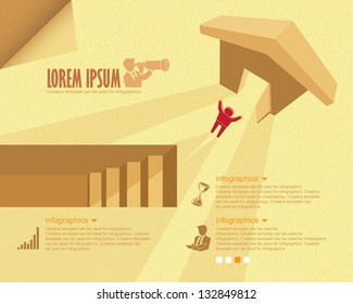 Business Infographics, Vector design.