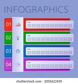 Business infographics. Vector graphics for web designs