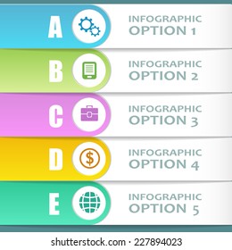Business infographics. Vector illustration. Can be used for workflow layout, banner, diagram, web design template.