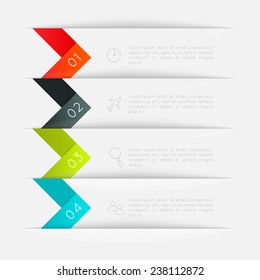 Business Infographics Vector illustration. can be used for workflow layout, banner, diagram, number options, step up options, web design.