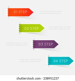 Business Infographics Vector illustration. can be used for workflow layout, banner, diagram, number options, step up options, web design.