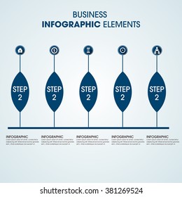 Business Infographics Vector illustration. can be used for workflow layout, banner, diagram, number options, step up options, web design.