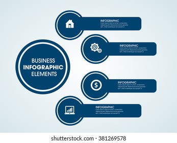Business Infographics Vector illustration. can be used for workflow layout, banner, diagram, number options, step up options, web design.