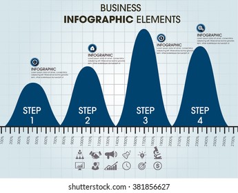 Business Infographics Vector illustration. can be used for workflow layout, banner, diagram, number options, step up options, web design.