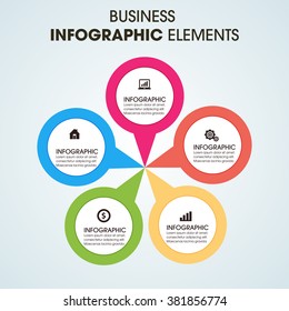 Business Infographics Vector illustration. can be used for workflow layout, banner, diagram, number options, step up options, web design.