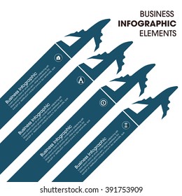 Business Infographics Vector illustration. can be used for workflow layout, banner, diagram, number options, step up options, web design.