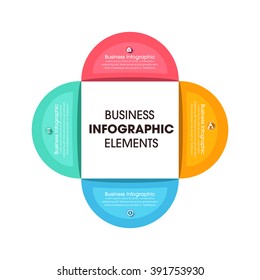 Business Infographics Vector illustration. can be used for workflow layout, banner, diagram, number options, step up options, web design.