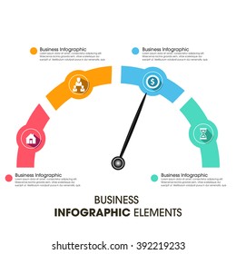 Business Infographics Vector illustration. can be used for workflow layout, banner, diagram, number options, step up options, web design.