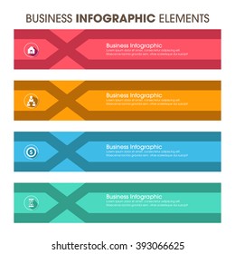 Business Infographics Vector illustration. can be used for workflow layout, banner, diagram, number options, step up options, web design.