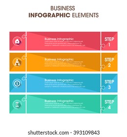 Business Infographics Vector illustration. can be used for workflow layout, banner, diagram, number options, step up options, web design.