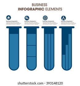 Business Infographics Vector illustration. can be used for workflow layout, banner, diagram, number options, step up options, web design.