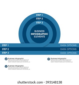 Business Infographics Vector illustration. can be used for workflow layout, banner, diagram, number options, step up options, web design.