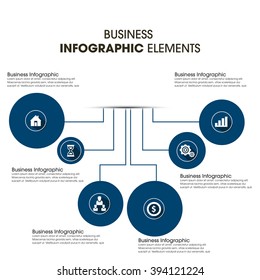 Business Infographics Vector illustration. can be used for workflow layout, banner, diagram, number options, step up options, web design.