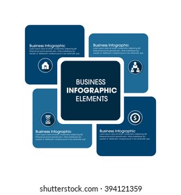 Business Infographics Vector illustration. can be used for workflow layout, banner, diagram, number options, step up options, web design.