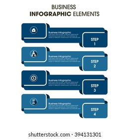 Business Infographics Vector illustration. can be used for workflow layout, banner, diagram, number options, step up options, web design.