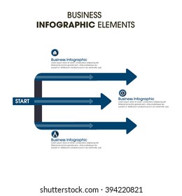 Business Infographics Vector illustration. can be used for workflow layout, banner, diagram, number options, step up options, web design.