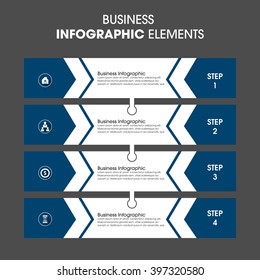 Business Infographics Vector illustration. can be used for workflow layout, banner, diagram, number options, step up options, web design.