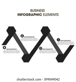 Business Infographics Vector illustration. can be used for workflow layout, banner, diagram, number options, step up options, web design.
