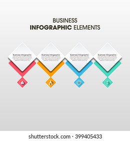 Business Infographics Vector illustration. can be used for workflow layout, banner, diagram, number options, step up options, web design.