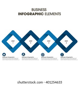 Business Infographics Vector illustration. can be used for workflow layout, banner, diagram, number options, step up options, web design.