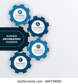 Business Infographics Vector illustration. can be used for workflow layout, banner, diagram, number options, step up options, web design.
