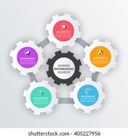 Business Infographics Vector illustration. can be used for workflow layout, banner, diagram, number options, step up options, web design.