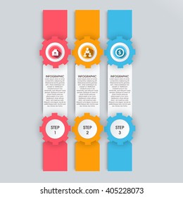 Business Infographics Vector illustration. can be used for workflow layout, banner, diagram, number options, step up options, web design.