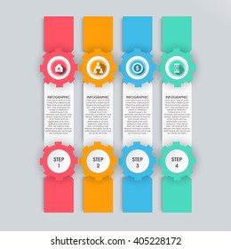 Business Infographics Vector illustration. can be used for workflow layout, banner, diagram, number options, step up options, web design.