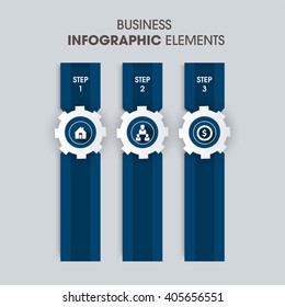 Business Infographics Vector illustration. can be used for workflow layout, banner, diagram, number options, step up options, web design.