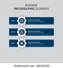 Business Infographics Vector illustration. can be used for workflow layout, banner, diagram, number options, step up options, web design.