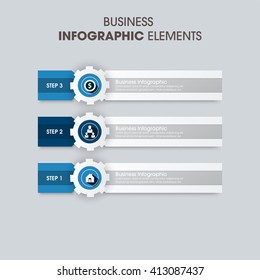 Business Infographics Vector illustration. can be used for workflow layout, banner, diagram, number options, step up options, web design.