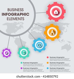 Business Infographics Vector illustration. can be used for workflow layout, banner, diagram, number options, step up options, web design.