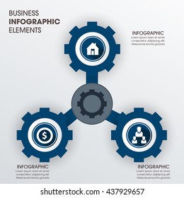 Business Infographics Vector illustration. can be used for workflow layout, banner, diagram, number options, step up options, web design.