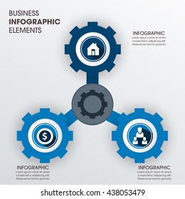 Business Infographics Vector illustration. can be used for workflow layout, banner, diagram, number options, step up options, web design.