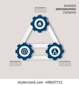 Business Infographics Vector illustration. can be used for workflow layout, banner, diagram, number options, step up options, web design.