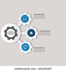 Business Infographics Vector illustration. can be used for workflow layout, banner, diagram, number options, step up options, web design.