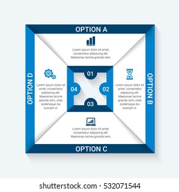 Business Infographics Vector illustration. can be used for workflow layout, banner, diagram, number options, step up options, web design.